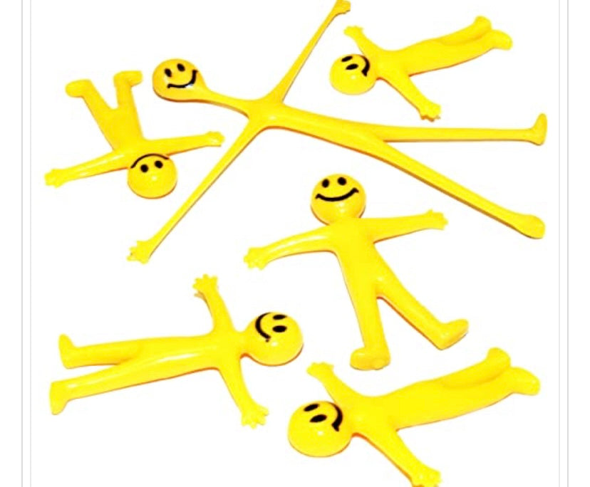30 pack Yellow Stretchy Men