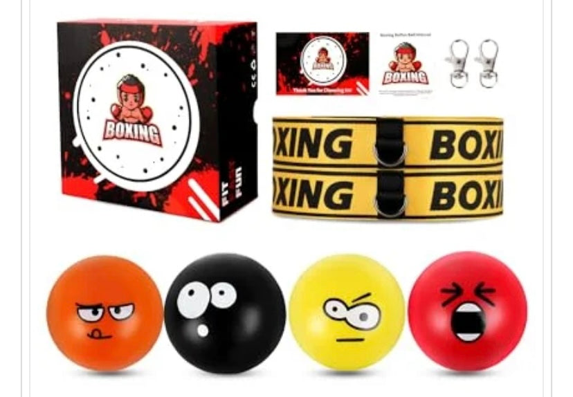 Boxing Reflex Ball, soft with 2 Adjustable Headbands
