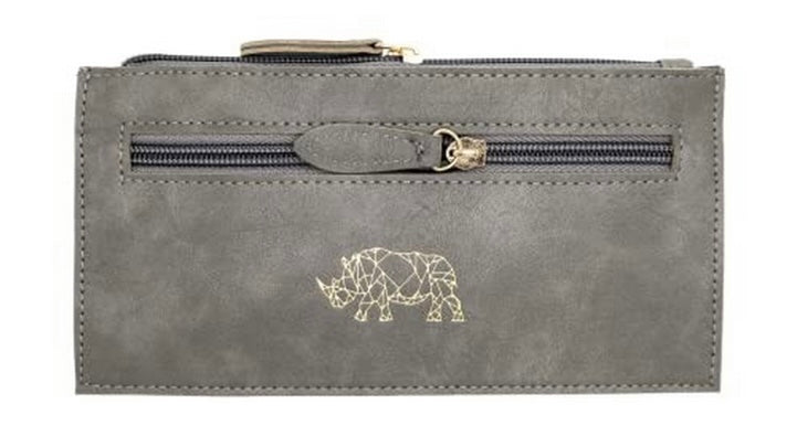 Avocado & Spice Slimline Grey Pencil Case in gift box