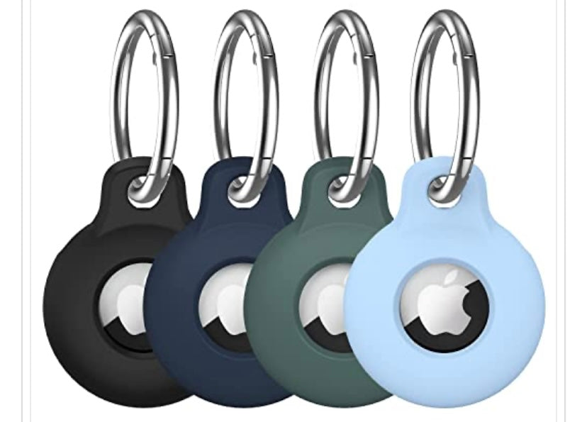 4 pack Airtag Holder Keyrings (Airtag not Included)