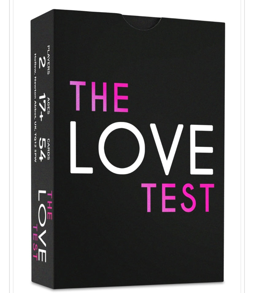 The Love Test Card Game for Couples