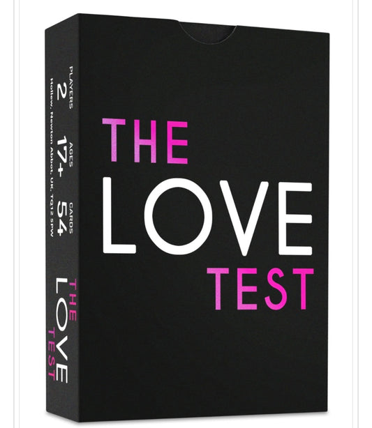 The Love Test Card Game for Couples