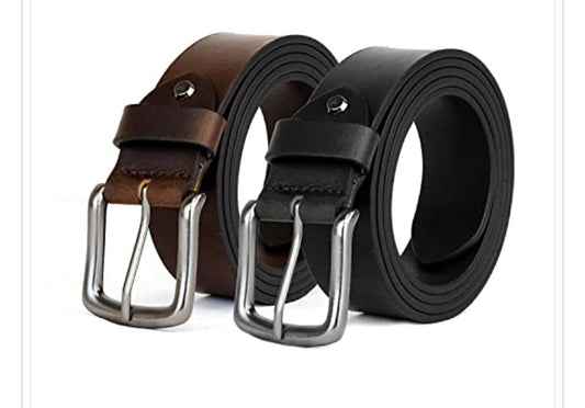 Woodland Leather Belts 2 pack