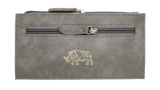 Avocado & Spice Slimline Grey Pencil Case in gift box